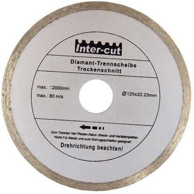 GEKO, Sägeblatt, Diamant-Trennscheibe Allround, 125x7x22mm GEKO, Sägeblatt, Diamant-Trennscheibe Allround, 125x7x22mm