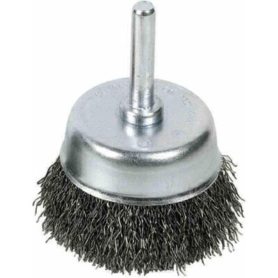 Ironside, Schleifmittel, 243026 Topfbürste 75 mm 0,3 mm gewellt 6 mm-Schaft (0,3 mm) Ironside, Schleifmittel, 243026 Topfbürste 75 mm 0,3 mm gewellt 6 mm-Schaft (0,3 mm)