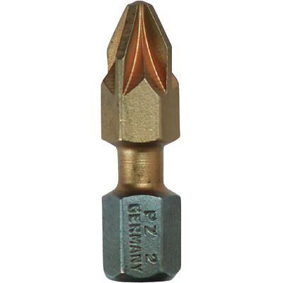 Cimco, Bits, Bitflex-Bits TIN Kreuzschlitzschrauben, 25 mm, PH2 (Kreuz Phillips PH) Cimco, Bits, Bitflex-Bits TIN Kreuzschlitzschrauben, 25 mm, PH2 (Kreuz Phillips PH)