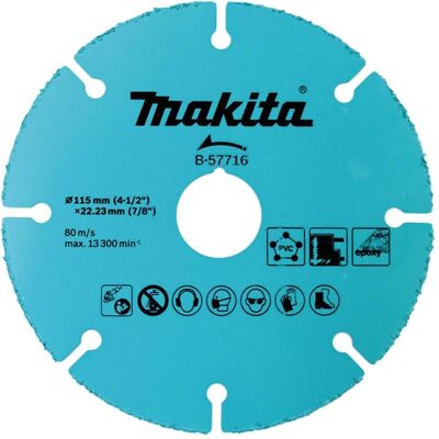 Makita, Sägeblatt, Trennscheibe 115mm Universal Makita, Sägeblatt, Trennscheibe 115mm Universal
