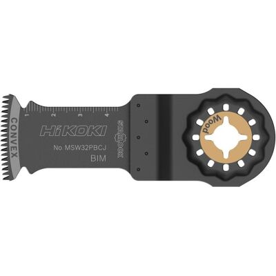 Hikoki, Sägeblatt, Zubehör 782737 Multitool-Klinge Holz BIM STARLOCK MSW32PBCJ Hikoki, Sägeblatt, Zubehör 782737 Multitool-Klinge Holz BIM STARLOCK MSW32PBCJ