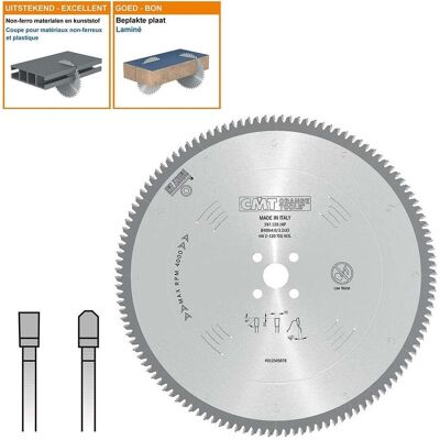 CMT, Sägeblatt, 297.120.16P Sägeblatt negativ für Non-Ferrous/Trespa/Alu 400 x 32 x 120T CMT, Sägeblatt, 297.120.16P Sägeblatt negativ für Non-Ferrous/Trespa/Alu 400 x 32 x 120T