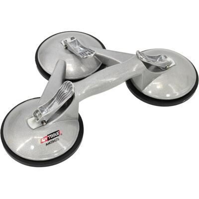 Awtools, Hebehilfe, Aluminium-Saugnapf für Glas, Tragfähigkeit 190 kg (190 kg) Awtools, Hebehilfe, Aluminium-Saugnapf für Glas, Tragfähigkeit 190 kg (190 kg)