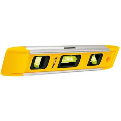 Topex, Wasserwaage, Wasserwaage Torpedo 230 mm, mit Magnet (23 cm) Topex, Wasserwaage, Wasserwaage Torpedo 230 mm, mit Magnet (23 cm)