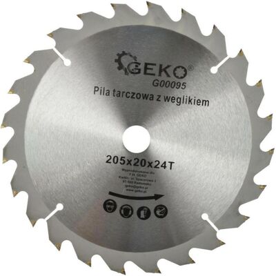 GEKO, Sägeblatt, Video-Sägeblatt, 205x20x24T GEKO, Sägeblatt, Video-Sägeblatt, 205x20x24T
