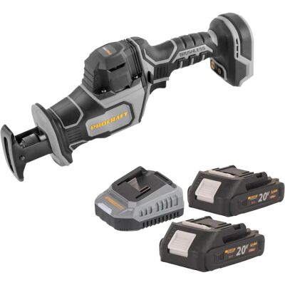 Procraft, Säbelsäge, Industrial RS20Abb Recipro Säbelsäge 20 V Brushless + 2x Akku 2,0 Ah + Ladegerät Procraft, Säbelsäge, Industrial RS20Abb Recipro Säbelsäge 20 V Brushless + 2x Akku 2,0 Ah + Ladegerät