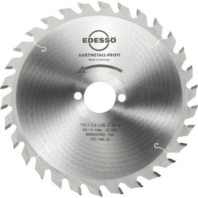 Magni, Sägeblatt, Edessö Kreissägeblatt HM Profi 190 x 30 mm, 30 Zähne, 1.501903E+7 Magni, Sägeblatt, Edessö Kreissägeblatt HM Profi 190 x 30 mm, 30 Zähne, 1.501903E+7
