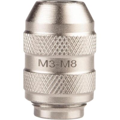 Neo, Gewindeschneider + Gewindebohrer, Adapter für Gewindeschneidbacken, 1/4 "DR M3-M8 Neo, Gewindeschneider + Gewindebohrer, Adapter für Gewindeschneidbacken, 1/4 "DR M3-M8