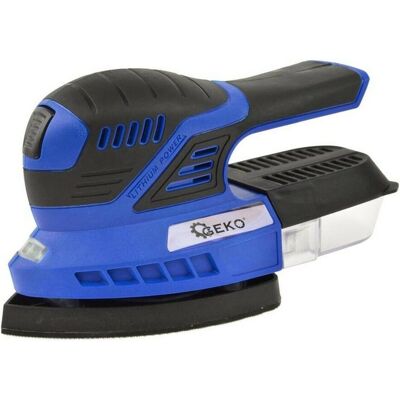 GEKO, Schleifmaschine + Poliermaschine, Vibrationsschleifer Akku 18V - ohne Akku und Ladegerät (Schwingschleifer) GEKO, Schleifmaschine + Poliermaschine, Vibrationsschleifer Akku 18V - ohne Akku und Ladegerät (Schwingschleifer)