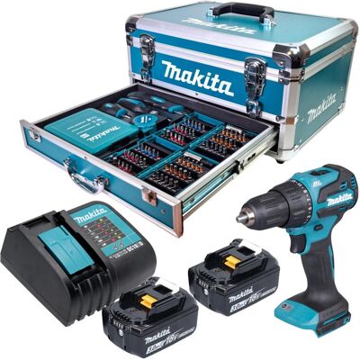 Makita, Bohrmaschine + Akkuschrauber, DHP 490 (Schlagbohrschrauber) Makita, Bohrmaschine + Akkuschrauber, DHP 490 (Schlagbohrschrauber)