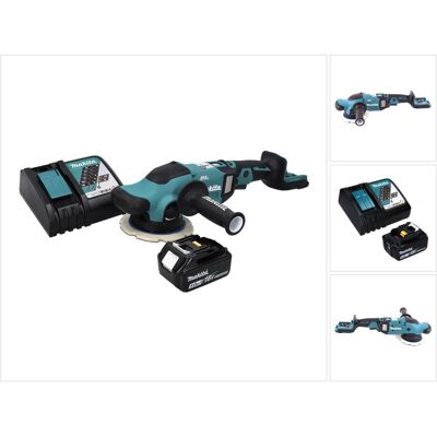 Makita, Schleifmaschine + Poliermaschine, DPO 600 RT1 Akku Exzenterpolierer 18 V 150 mm XPT Brushless + 1x Akku 5,0 Ah + Ladegerät (Exzenterpolierer) Makita, Schleifmaschine + Poliermaschine, DPO 600 RT1 Akku Exzenterpolierer 18 V 150 mm XPT Brushless + 1x Akku 5,0 Ah + Ladegerät (Exzenterpolierer)