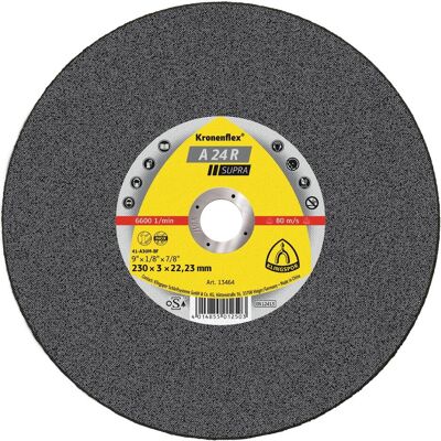 Klingspor, Sägeblatt, A 24 R Supra - Trennscheiben 180 x 3 x 22,23 mm Klingspor, Sägeblatt, A 24 R Supra - Trennscheiben 180 x 3 x 22,23 mm