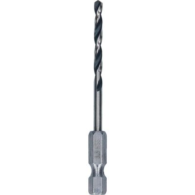 Bosch Professional Zubehör, Bohrereinsatz, HSS PointTeQ Sechskantbohrer 3,3 mm (3.3 mm) Bosch Professional Zubehör, Bohrereinsatz, HSS PointTeQ Sechskantbohrer 3,3 mm (3.3 mm)