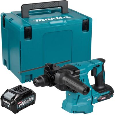 Makita, Bohrmaschine + Akkuschrauber, HR 011 GM101 Akku Kombihammer 40 V max. 3,3 J SDS plus Brushless + 1x Akku 4,0 Ah + Makpac - Makita, Bohrmaschine + Akkuschrauber, HR 011 GM101 Akku Kombihammer 40 V max. 3,3 J SDS plus Brushless + 1x Akku 4,0 Ah + Makpac -