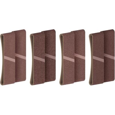 Bosch Professional Zubehör, Schleifmittel, PRO X440 Schleifband Set, 75x533mm, K40/60/80/120, 20-tlg., Starter Pack (120, 40, 60, 80) Bosch Professional Zubehör, Schleifmittel, PRO X440 Schleifband Set, 75x533mm, K40/60/80/120, 20-tlg., Starter Pack (120, 40, 60, 80)