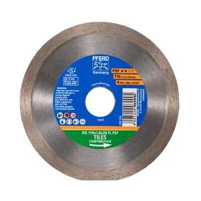 Pferd, Sägeblatt, Diamond cut-off wheels for the construction industry, type with continuous rim PSF Pferd, Sägeblatt, Diamond cut-off wheels for the construction industry, type with continuous rim PSF