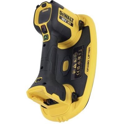DeWalt, Hebehilfe, Set bestehend aus Vakuum-Heber (Basisvariante) DCE590N-XJ und Ersatzakku DCB182-XJ (120 kg) DeWalt, Hebehilfe, Set bestehend aus Vakuum-Heber (Basisvariante) DCE590N-XJ und Ersatzakku DCB182-XJ (120 kg)