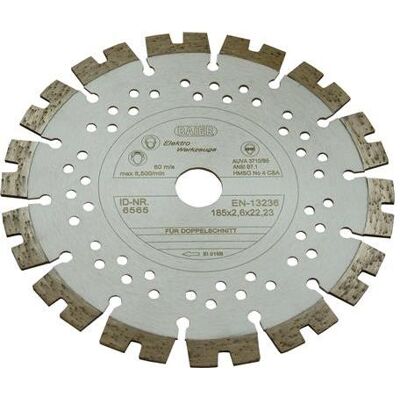 Baier Silber 185mm Diamantscheibe - Allround für BDN464/454 Baier Silber 185mm Diamantscheibe - Allround für BDN464/454