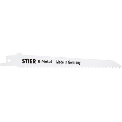 Stier, Sägeblatt, Säbelsägeblatt S 130/4,2 mm BI (Holz, Altbausanierung, MDF) Stier, Sägeblatt, Säbelsägeblatt S 130/4,2 mm BI (Holz, Altbausanierung, MDF)