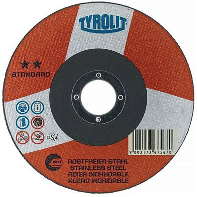 Tyrolit, Sägeblatt, STANDARD** Trennscheibe 230 x 2,0 x 22,23 A 30 R- BFS - (25 Stk.) Tyrolit, Sägeblatt, STANDARD** Trennscheibe 230 x 2,0 x 22,23 A 30 R- BFS - (25 Stk.)