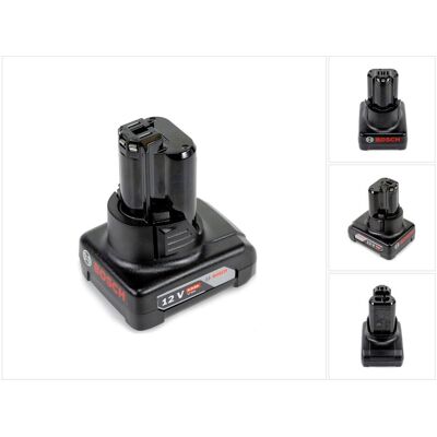 Bosch Professional, Werkzeugakku + Ladegerät, GBA 12V (10.80 V) Bosch Professional, Werkzeugakku + Ladegerät, GBA 12V (10.80 V)
