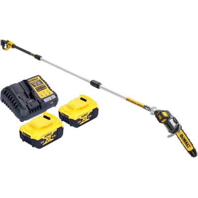 DeWalt, Kettensäge, DCMPS 567 P2 Akku Hochentaster 18 V Brushless + 2x Akku 5,0 Ah + Ladegerät (Akku Kettensäge) DeWalt, Kettensäge, DCMPS 567 P2 Akku Hochentaster 18 V Brushless + 2x Akku 5,0 Ah + Ladegerät (Akku Kettensäge)