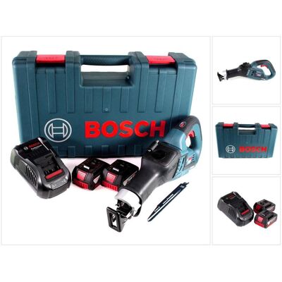 Bosch Professional, Säbelsäge, GSA 18V-32 Akku Reciprosäge 18V Säbelsäge Brushless im Handwerkerkoffer + 2x 5,0Ah Akku + Lade Bosch Professional, Säbelsäge, GSA 18V-32 Akku Reciprosäge 18V Säbelsäge Brushless im Handwerkerkoffer + 2x 5,0Ah Akku + Lade