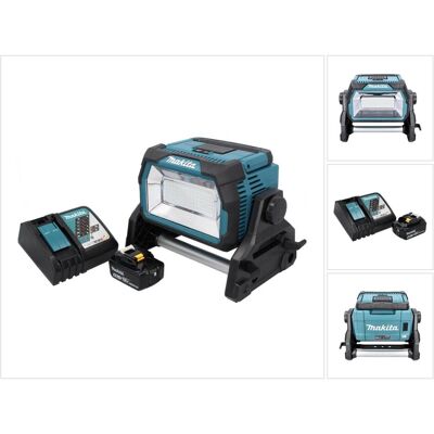 Makita, Arbeitsleuchte, DML 809 RG1 Akku LED Baustrahler 18 V 10000 lm + 1x Akku 6,0 Ah + Ladegerät (10000 lm) Makita, Arbeitsleuchte, DML 809 RG1 Akku LED Baustrahler 18 V 10000 lm + 1x Akku 6,0 Ah + Ladegerät (10000 lm)