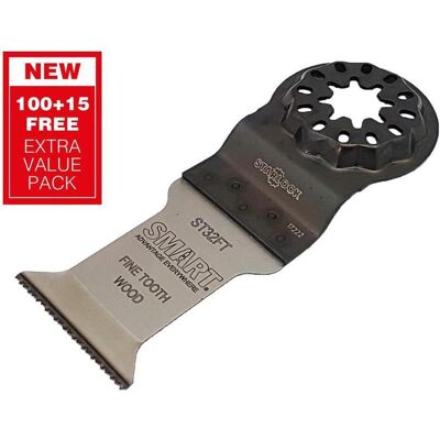 smart, Sägeblatt, SL PRO 32x42 mm Blad hout - ST32FT100+15 smart, Sägeblatt, SL PRO 32x42 mm Blad hout - ST32FT100+15