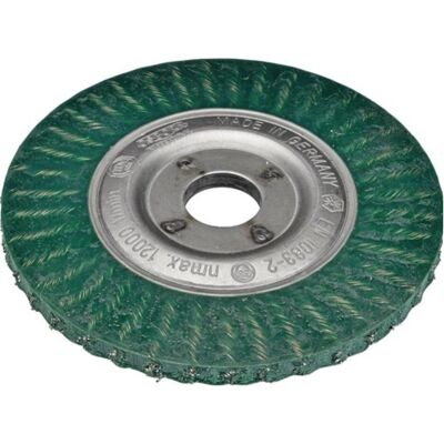 Osborn, Schleifmittel, Rundbürste Ø 125 mm Drahtstärke 0,5 mm Stahl 6 mm 8500 min-¹ Osborn, Schleifmittel, Rundbürste Ø 125 mm Drahtstärke 0,5 mm Stahl 6 mm 8500 min-¹