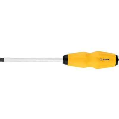 Topex, Schraubenzieher, Schlitzschraubendreher zum Draufschlagen 5,0 x 75 mm Topex, Schraubenzieher, Schlitzschraubendreher zum Draufschlagen 5,0 x 75 mm