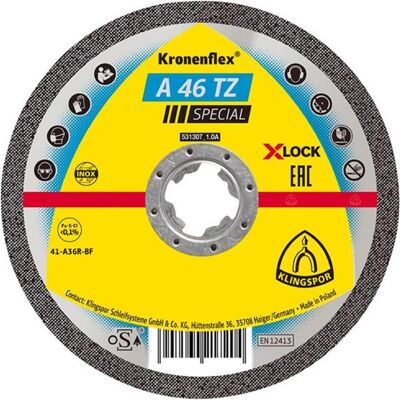 Magni, Sägeblatt, Trennscheibe A46TZ X-LOCK 125x1,6mm gera. Klingspor Magni, Sägeblatt, Trennscheibe A46TZ X-LOCK 125x1,6mm gera. Klingspor