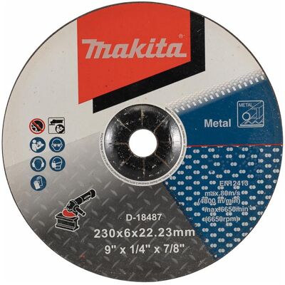 Makita, Sägeblatt, Schleif-Trennscheibe für Metall A24R gewölbt Makita, Sägeblatt, Schleif-Trennscheibe für Metall A24R gewölbt