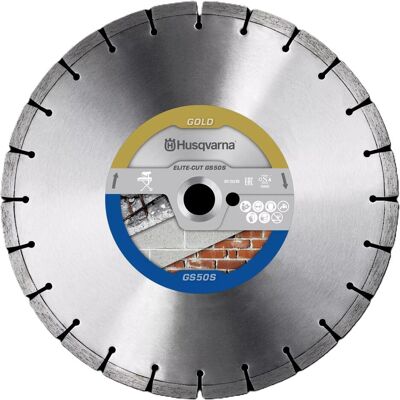 Husqvarna Sägeblatt, 579 80 41-30 Elite-Cut GS50 Diamantrenscheibe 400 x 25,4/20 mm Nass und Trocken Husqvarna Sägeblatt, 579 80 41-30 Elite-Cut GS50 Diamantrenscheibe 400 x 25,4/20 mm Nass und Trocken