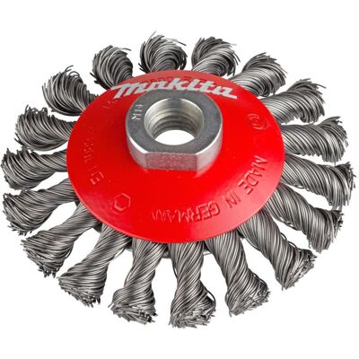 Makita, Schleifmittel, Stahldrahtkegelbürste 100mm Makita, Schleifmittel, Stahldrahtkegelbürste 100mm
