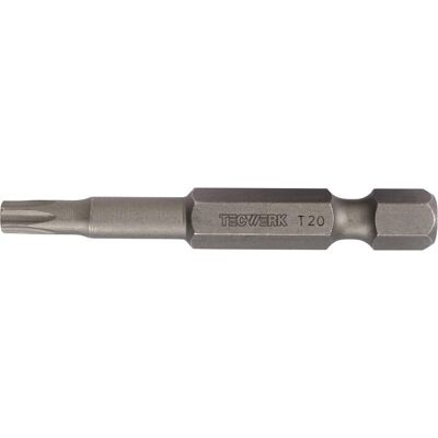 Tecwerk, Bits, Bit 1/4 ″ T 30 Länge 50 mm Tecwerk, Bits, Bit 1/4 ″ T 30 Länge 50 mm