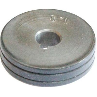 Elmag, Schweissgerät Zubehör, - Vorschubrolle 0,9-1,0/1,2 mm, WB-P400/P500L, Ø 40xØ20x10, AØ 40mm/IØ 20mm, 10mm breit Elmag, Schweissgerät Zubehör, - Vorschubrolle 0,9-1,0/1,2 mm, WB-P400/P500L, Ø 40xØ20x10, AØ 40mm/IØ 20mm, 10mm breit
