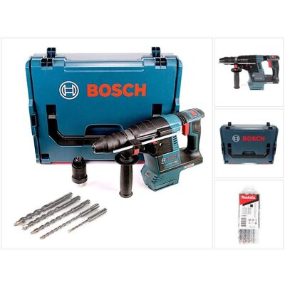 Bosch Professional, Bohrmaschine + Akkuschrauber, GBH 18V-26 F Akku Bohrhammer 18V 2,6J SDS-Plus in L-Boxx mit 5 SDS-VPlus Hammerbohrer (Bohrhammer) Bosch Professional, Bohrmaschine + Akkuschrauber, GBH 18V-26 F Akku Bohrhammer 18V 2,6J SDS-Plus in L-Boxx mit 5 SDS-VPlus Hammerbohrer (Bohrhammer)