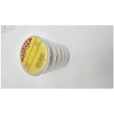 3D Simo Lötdraht, 1 mm, 10 g, Sn 99.3, Cu 0.7, 5 Spulen, Lötgerät Zubehör 3D Simo Lötdraht, 1 mm, 10 g, Sn 99.3, Cu 0.7, 5 Spulen, Lötgerät Zubehör