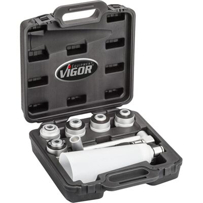 Vigor, Fahrzeug Werkzeug, Öl-Einfüll Adapter Satz ∙ V6027 ∙ Anzahl Werkzeuge: 7 Vigor, Fahrzeug Werkzeug, Öl-Einfüll Adapter Satz ∙ V6027 ∙ Anzahl Werkzeuge: 7