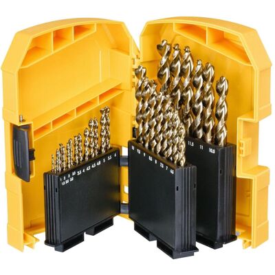 DeWalt, Bohrereinsatz, Extreme 2 HSSG (1 mm, 1.5 mm, 10 mm, 10.5 mm, 11 mm, 11.5 mm, 12 mm, 12.5 mm, 13 mm, 2 mm, 2.5 mm, 3 mm, 3.2 mm, 3.3 mm, 3.5 mm, 4 mm, 4.2 mm, 4.5 mm, 4.8 mm, 5 mm, 5.5 mm, 6 mm, 6.5 mm, 7 mm, 7.5 mm, 8 mm, 8.5 mm, 9 mm, 9.5 mm) DeWalt, Bohrereinsatz, Extreme 2 HSSG (1 mm, 1.5 mm, 10 mm, 10.5 mm, 11 mm, 11.5 mm, 12 mm, 12.5 mm, 13 mm, 2 mm, 2.5 mm, 3 mm, 3.2 mm, 3.3 mm, 3.5 mm, 4 mm, 4.2 mm, 4.5 mm, 4.8 mm, 5 mm, 5.5 mm, 6 mm, 6.5 mm, 7 mm, 7.5 mm, 8 mm, 8.5 mm, 9 mm, 9.5 mm)