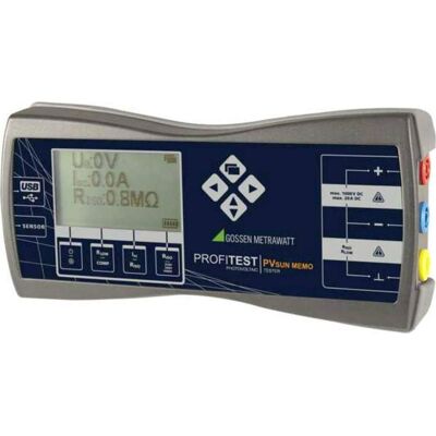 Gossen, Multimeter, Metrawatt PROFITEST PV SUN MEM (Hand-Multimeter) Gossen, Multimeter, Metrawatt PROFITEST PV SUN MEM (Hand-Multimeter)