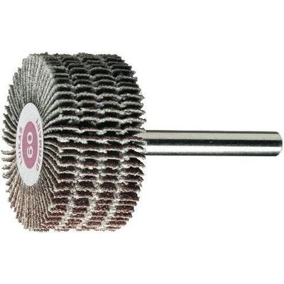 Lukas Fächerschleifbürste - 120 Körnung - 50x30mm - Stahl Lukas Fächerschleifbürste - 120 Körnung - 50x30mm - Stahl