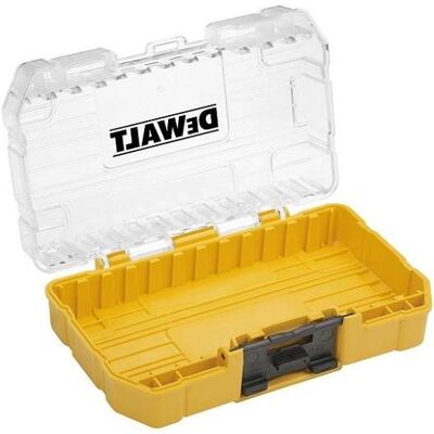 DeWalt, Werkzeugkoffer, Kleiner robuster Koffer+ (DT70801-QZ) mit kleiner großer Aufbewahrungsbox und 4 Halterungen für Antg DeWalt, Werkzeugkoffer, Kleiner robuster Koffer+ (DT70801-QZ) mit kleiner großer Aufbewahrungsbox und 4 Halterungen für Antg