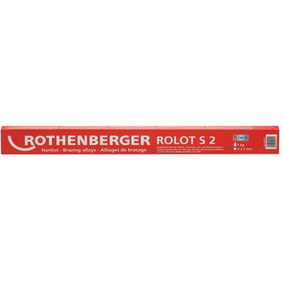 Rothenberger ROLOT S2, nach ISO 17672, 2x2x500mm, 1kg, Lötgerät Zubehör, Silber Rothenberger ROLOT S2, nach ISO 17672, 2x2x500mm, 1kg, Lötgerät Zubehör, Silber