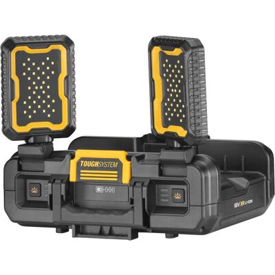 DeWalt, Arbeitsleuchte, DWST08061-1 Werkzeugbox mit integrierten Leuchten 395 x 352 x 255 mm ToughSystem 2.0 + 2x DeWalt, Arbeitsleuchte, DWST08061-1 Werkzeugbox mit integrierten Leuchten 395 x 352 x 255 mm ToughSystem 2.0 + 2x