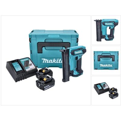 Makita, Tacker + Nagelpistole, DFN 350 RMJ Akku Stauchkopfnagler 18 V 15 - 35 mm + 2x Akku 4,0 Ah + Ladegerät + Makpac (Nagelpistole) Makita, Tacker + Nagelpistole, DFN 350 RMJ Akku Stauchkopfnagler 18 V 15 - 35 mm + 2x Akku 4,0 Ah + Ladegerät + Makpac (Nagelpistole)