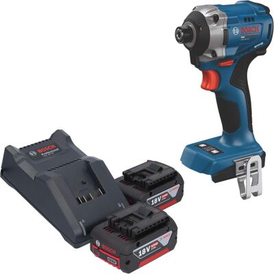 Professional, Bohrmaschine + Akkuschrauber, Bosch GDR 18V-215 Professional Akku Drehschlagschrauber 18 V 215 Nm 1/4" Brushless + 2x Akku 4,0 Ah (Schlagschrauber) Professional, Bohrmaschine + Akkuschrauber, Bosch GDR 18V-215 Professional Akku Drehschlagschrauber 18 V 215 Nm 1/4" Brushless + 2x Akku 4,0 Ah (Schlagschrauber)