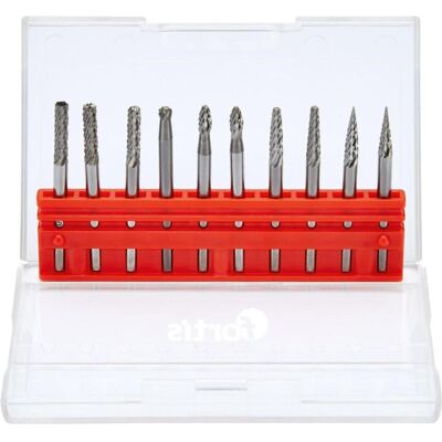Magni, Fräser, FORTIS Kleinfrässt. Satz HM 3mm 10 tlg Magni, Fräser, FORTIS Kleinfrässt. Satz HM 3mm 10 tlg