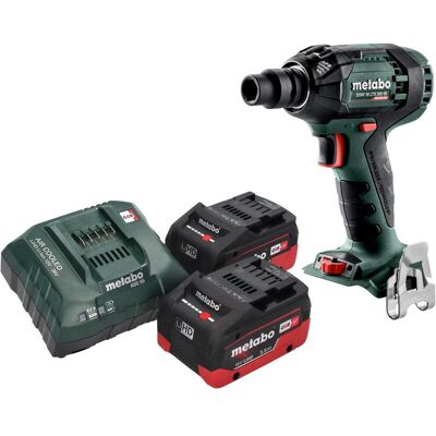 Metabo, Bohrmaschine + Akkuschrauber, SSW 18 LTX 300 BL Akku Schlagschrauber 18 V 300 Nm 1/2" Brushless + 2x LiHD Akku 5,5 Ah + (Schlagschrauber) Metabo, Bohrmaschine + Akkuschrauber, SSW 18 LTX 300 BL Akku Schlagschrauber 18 V 300 Nm 1/2" Brushless + 2x LiHD Akku 5,5 Ah + (Schlagschrauber)